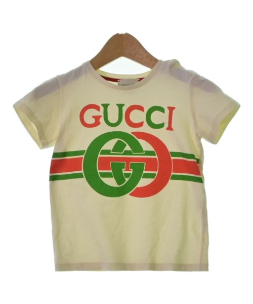 グッチ GUCCI Tシャツ・カットソー ベージュ系 95【古着