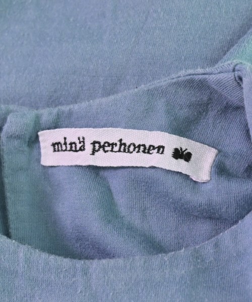 ミナペルホネン mina perhonen Tシャツ・カットソー ブルーグレー 90