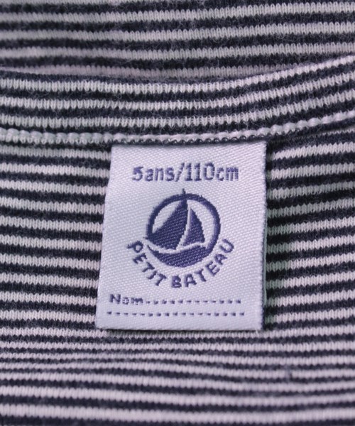 プチバトー PETIT BATEAU ワンピース（その他） 紺x白(ボーダー) 110