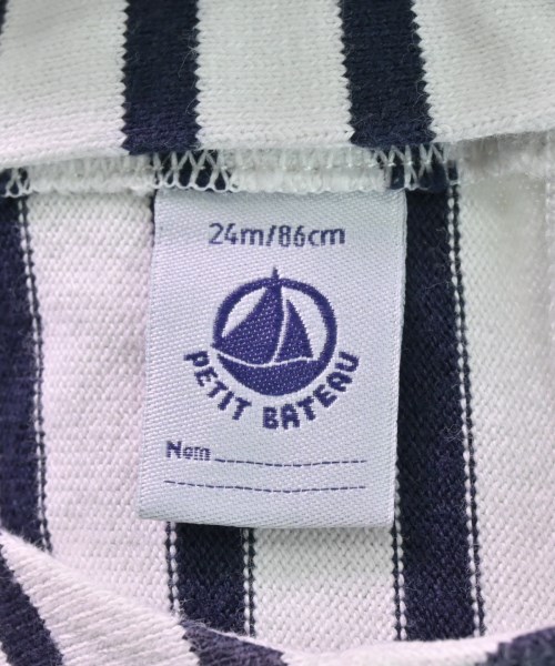 プチバトー PETIT BATEAU ワンピース（その他） 紺x白(ボーダー) 24m