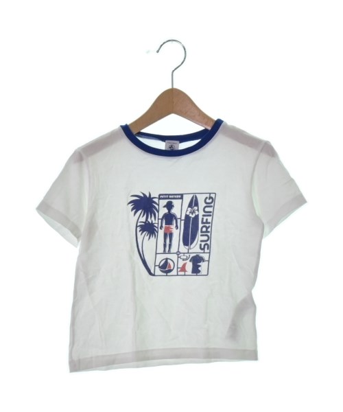 プチバトー PETIT BATEAU Tシャツ・カットソー 白 6ans【古着】 【中古