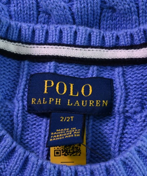 ポロラルフローレン Polo Ralph Lauren ニット 青 90【古着】 【中古