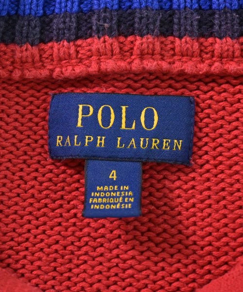 ポロラルフローレン Polo Ralph Lauren ニット 赤 4【古着】 【中古