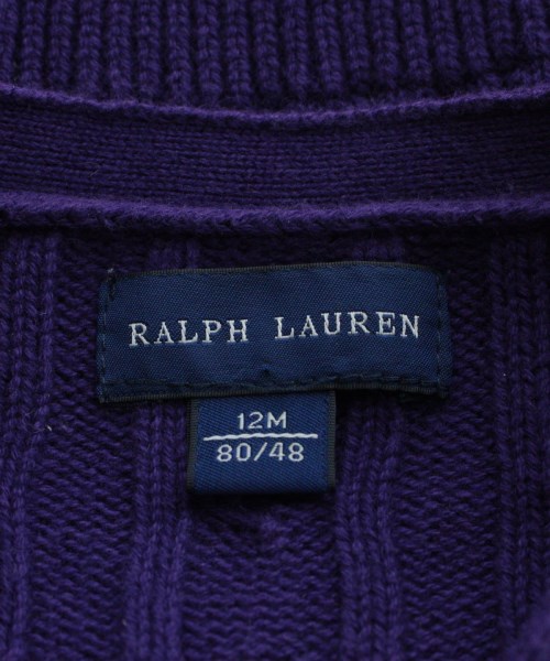 ラルフローレン Ralph Lauren ニット 紫 80【古着】 【中古】 Ralph