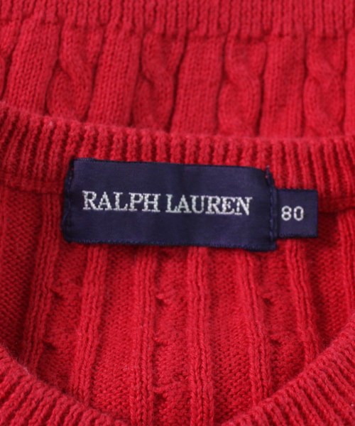 ラルフローレン Ralph Lauren ニット 赤 80【古着】 【中古】｜Ralph