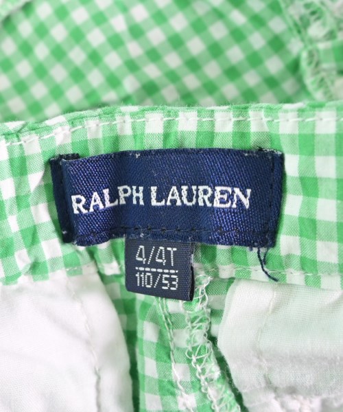 ラルフローレン Ralph Lauren パンツ（その他） 緑x白(ギンガム ...