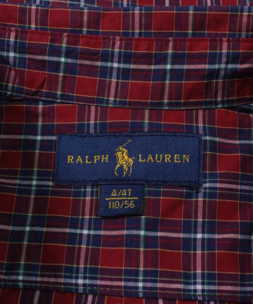 ラルフローレン Ralph Lauren シャツ 赤x紺x白(チェック) 4【古着