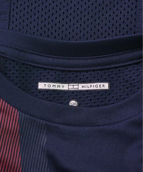 トミーヒルフィガー TOMMY HILFIGER Tシャツ・カットソー 紺 128【古着 ...