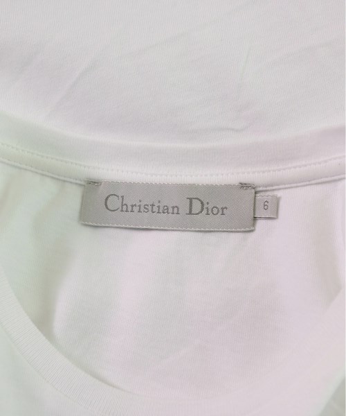 なし伸縮性Christian Dior Tシャツ・カットソー 6 白