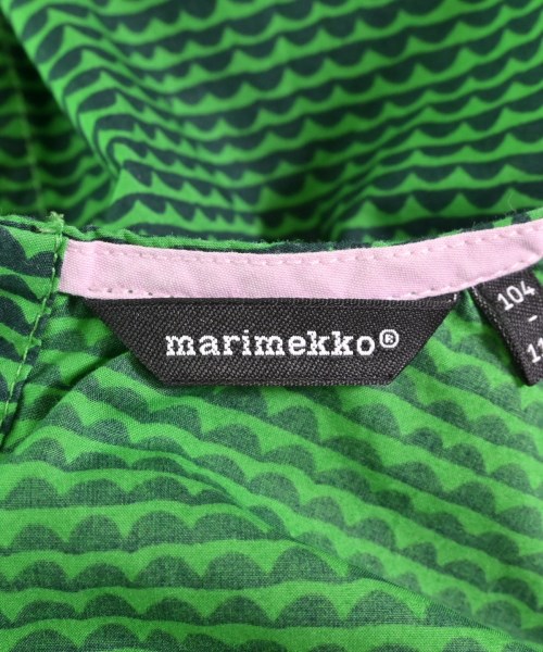 マリメッコ marimekko ワンピース（その他） 緑x深緑(総柄) 110【古着】 【中古】 marimekko USED/古着