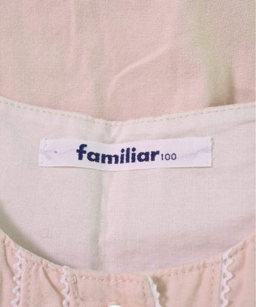 ファミリア familiar ワンピース（その他） ベージュ 100【古着