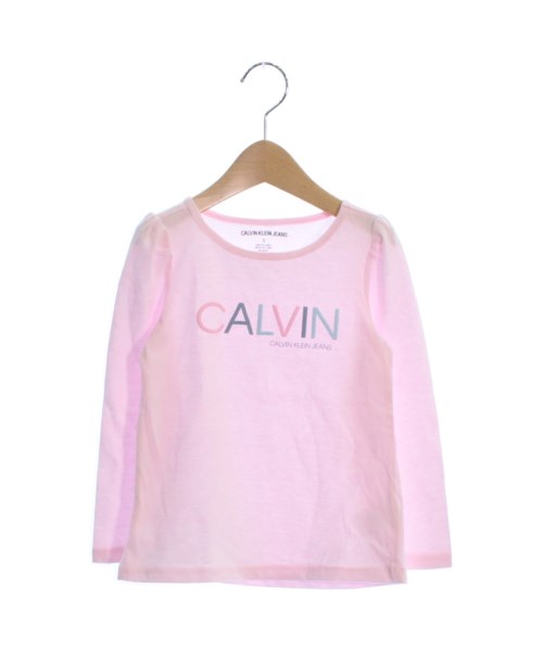 カルバンクライン CALVIN KLEIN Tシャツ・カットソー ピンク 5【古着