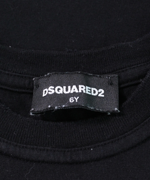 ディースクエアード DSQUARED Tシャツ・カットソー 黒 6Y/110【古着