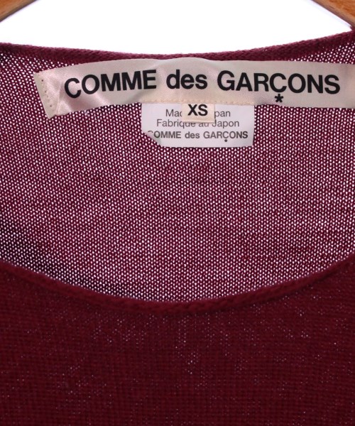 COMME des GARCONS ニット・セーター L エンジx緑xグレー