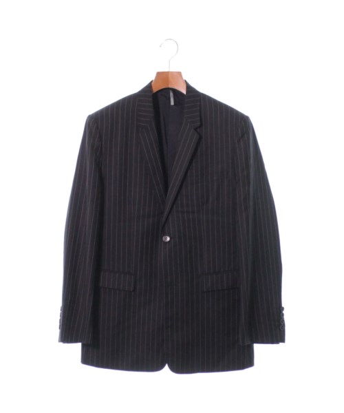 ディオールオム Dior Homme テーラードジャケット 黒x白xピンク(総柄