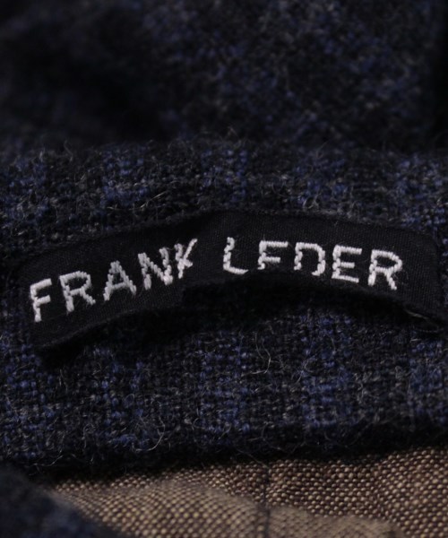FRANK LEDER フランクリーダー パンツ（その他） S 紺系(チェック)