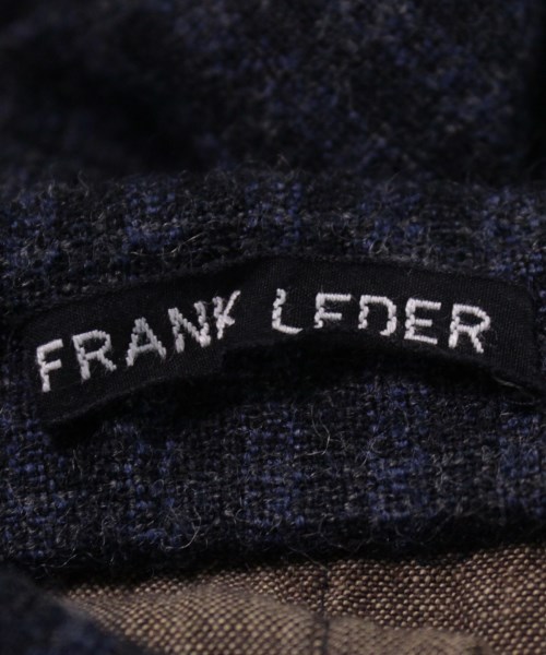 フランクリーダー FRANK LEDER パンツ（その他） 紺系(チェック) S