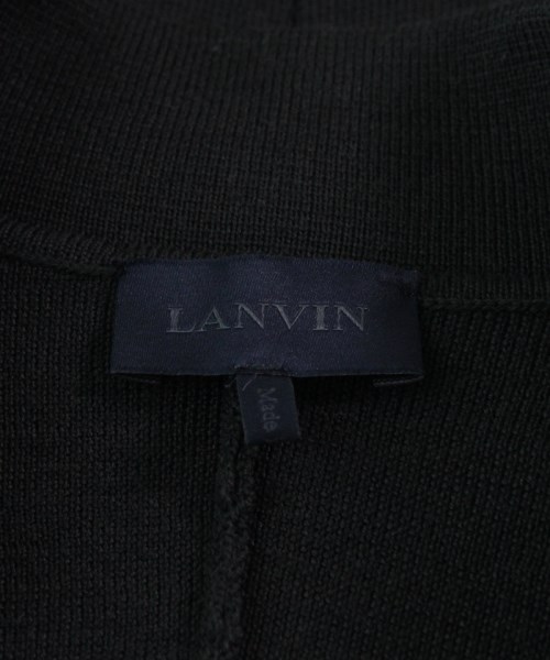 ランバン LANVIN カジュアルジャケット チャコールグレー S【古着