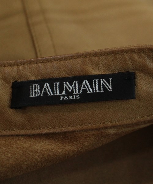 バルマン BALMAIN カジュアルシャツ キャメル_0304 XS【古着】 【中古