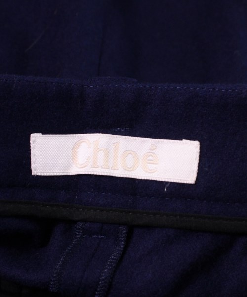 クロエ Chloe ショートパンツ 紺 34(XXS位)【古着】 【中古】 Chloe