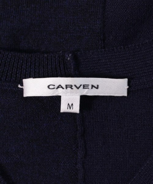 カルバン CARVEN ニット・セーター 紺 M【古着】 【中古】 CARVEN USED