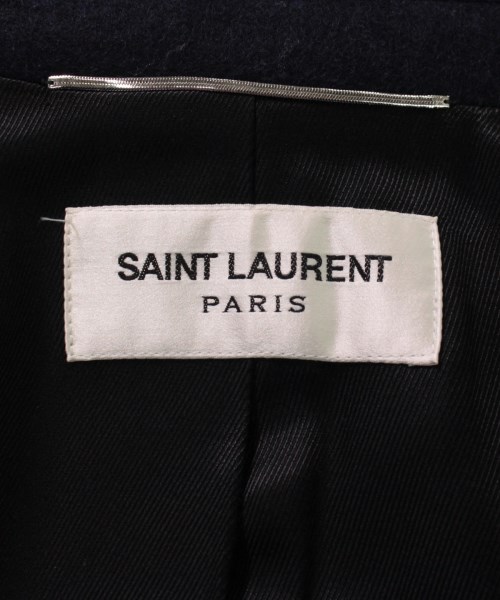 サンローラン パリ Saint Laurent Paris ピーコート 紺 48(L位)【古着