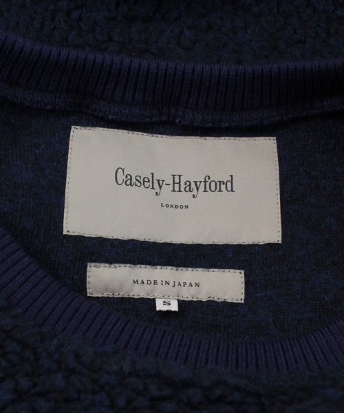 ケイスリー ヘイフォード Casely-Hayford スウェット 紺 S【古着