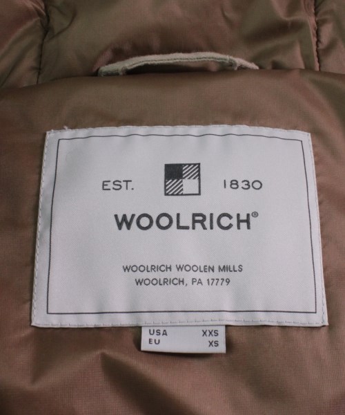 ウールリッチ WOOLRICH ダウンジャケット/ダウンベスト ベージュ XS