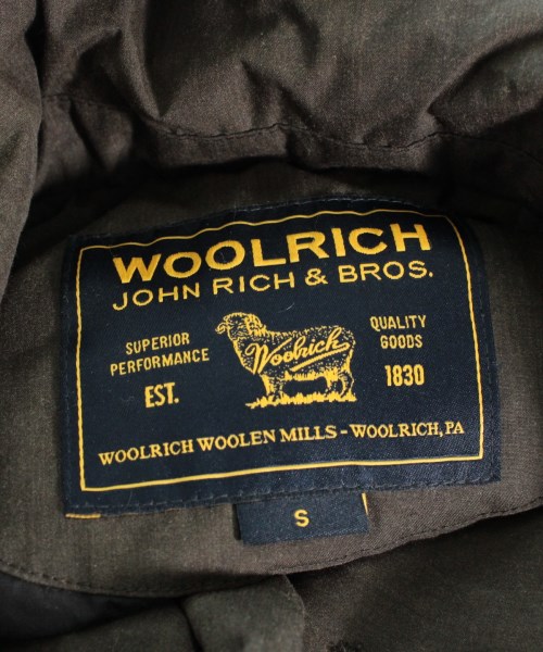 ウールリッチ WOOLRICH ダウンジャケット/ダウンベスト 茶系 S【古着