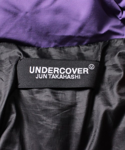アンダーカバー UNDER COVER ダウンジャケット/ダウンベスト 紫x黒x