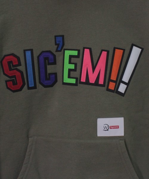 シュプリーム Supreme パーカー カーキ M【古着】 【中古】｜Supreme