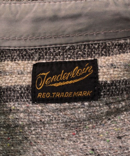 TENDERLOIN テンダーロイン カジュアルシャツ XS ベージュ(総柄)