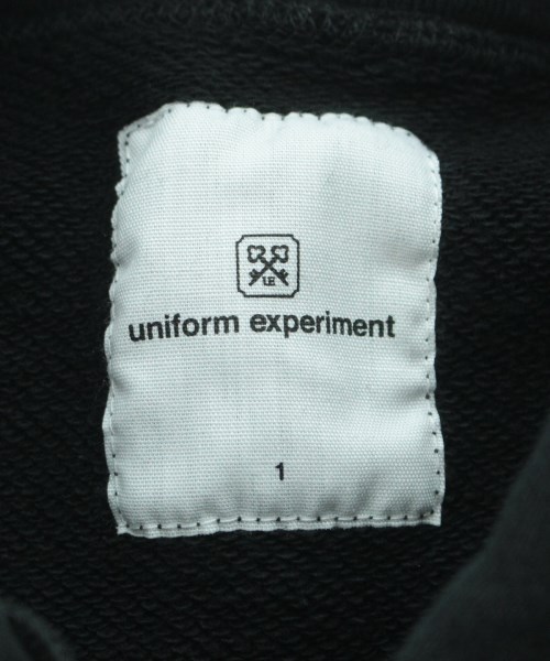 ユニフォームエクスペリメント uniform experiment パーカー 黒 1(S位