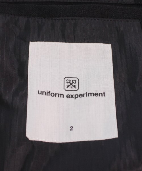 ユニフォームエクスペリメント uniform experiment ジャケット 黒 2(M