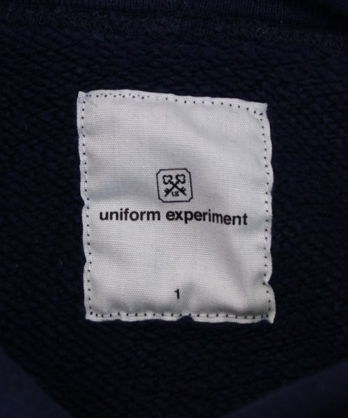 ユニフォームエクスペリメント uniform experiment パーカー 紺 1(S位