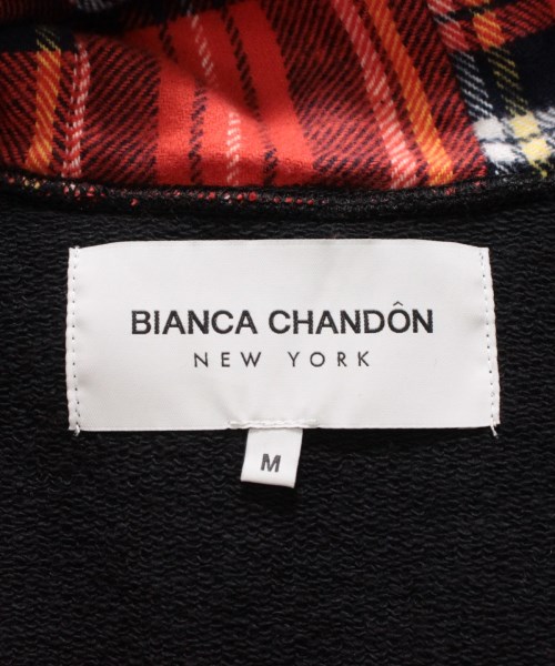 ビアンカ シャンドン BIANCA CHANDON パーカー 黒x赤系x紺等 M【古着