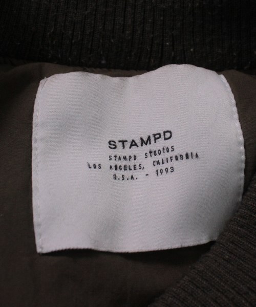 スタンプド STAMPD ミリタリーブルゾン カーキxグレー系(迷彩) M【古着