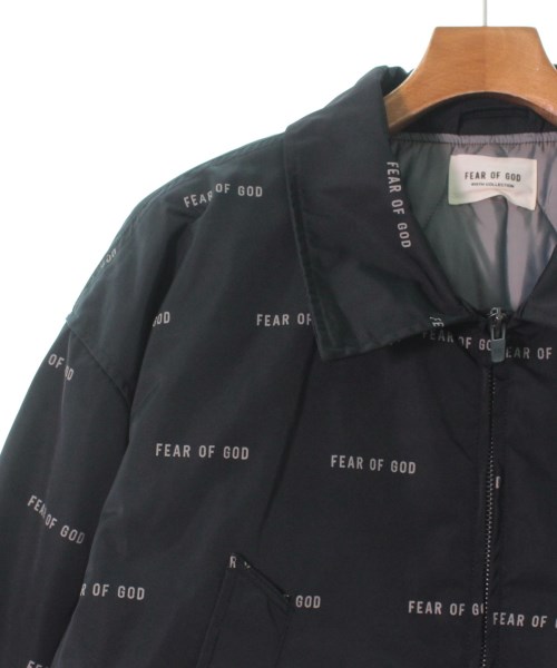 フィアオブゴッド FEAR OF GOD ブルゾン（その他） 黒xライトグレー(総