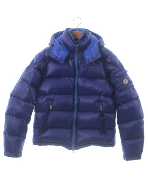 モンクレール MONCLER ダウンジャケット/ダウンベスト 紺 3(L位)【古着