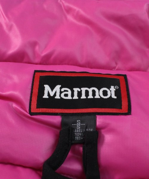 マーモット Marmot ダウンジャケット/ダウンベスト ピンクx紫 S【古着