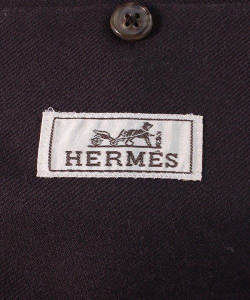 エルメス HERMES テーラードジャケット 紫 48(L位)【古着】 【中古