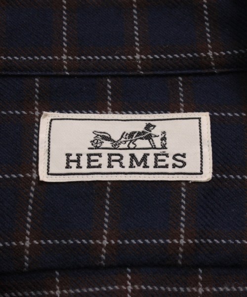 HERMES エルメス カジュアルシャツ 16(L位) ベージュ