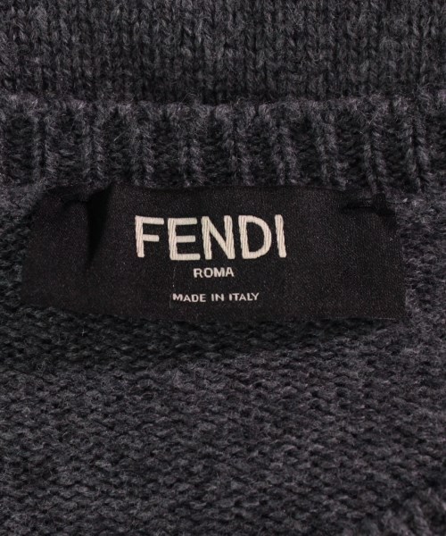 フェンディ FENDI ニット・セーター グレー 50(XL位)【古着】 【中古