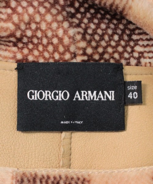 ジョルジオアルマーニ GIORGIO ARMANI カジュアルジャケット ベージュx