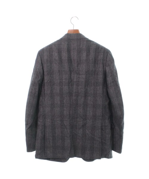 イサイア ISAIA ビジネス グレー(グレンチェック) 50/50(XL位)【古着