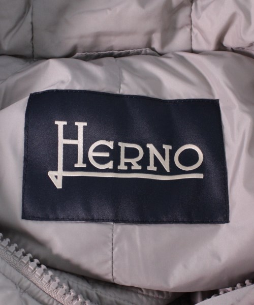 ヘルノ HERNO ダウンコート グレー 50(XL位)【古着】 【中古】 HERNO