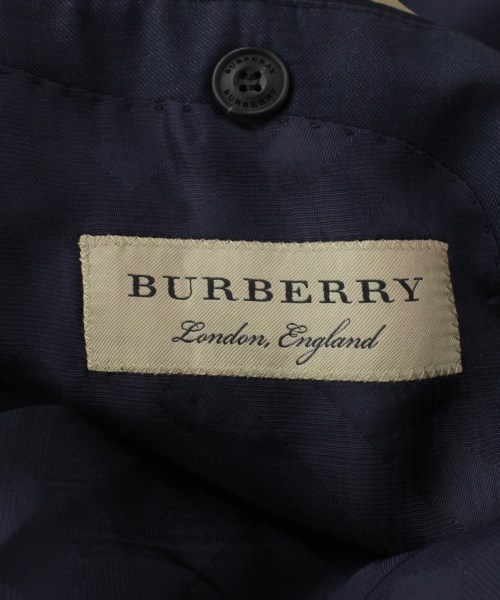 バーバリー BURBERRY テーラードジャケット 紺 50(XL位)【古着