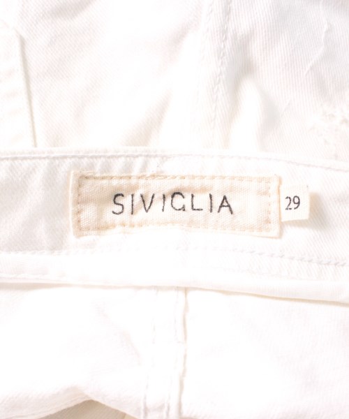 シビリア SIVIGLIA デニムパンツ 白系 29(S位)【古着】 【中古