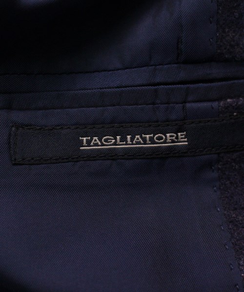 タリアトーレ TAGLIATORE テーラードジャケット 紺系xベージュ系