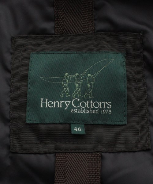 ヘンリーコットンズ Henry Cotton's コート（その他） こげ茶 46(M位